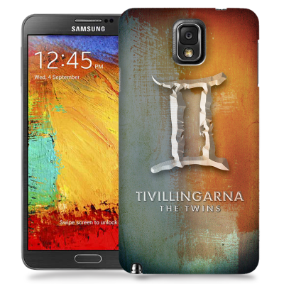 Skal till Samsung Galaxy Note 3 - Stjärntecken - Tvillingarna