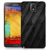 Skal till Samsung Galaxy Note 3 - Svart trä