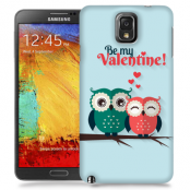 Skal till Samsung Galaxy Note 3 - Ugglor - Be my valentine