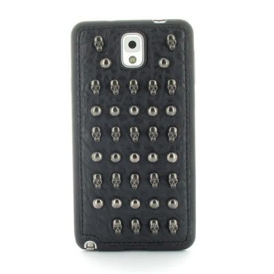 Studded Leather Pattern Flexiskal till Samsung Galaxy Note 3