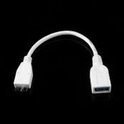 USB till Micro-USB 3.0 kabel for Samsung S5/ Note 3 (Vit)