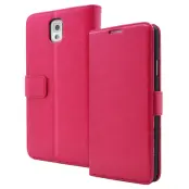 Vintage Plånboksfodral till Samsung Galaxy Note 3 N9000 (Magenta)