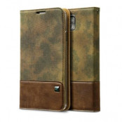 Zenus Camo Diary Väska till Samsung Galaxy Note 3 N9000 (Grön)