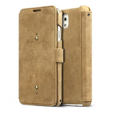 Zenus Retro Vintage Väska till Samsung Galaxy Note 3 N9000 (Vintage Brun)