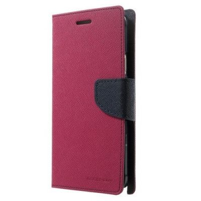Mercury Fancy Plånboksfodral till Samsung Galaxy Note 4 - (Magenta)