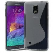 S-Line Flexicase Skal till Samsung Galaxy Note 4 (Clear)