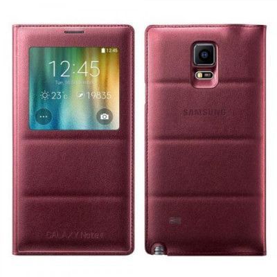 S-view Flip cover Samsung Galaxy Note 4 (Plum)