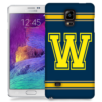 Skal till Samsung Galaxy Note 4 - Bokstav W