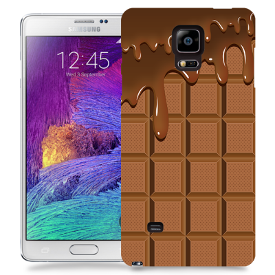 Skal till Samsung Galaxy Note 4 - Choklad
