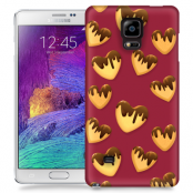Skal till Samsung Galaxy Note 4 - Chokladhjärtan