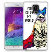 Skal till Samsung Galaxy Note 4 - Color my world - Katt