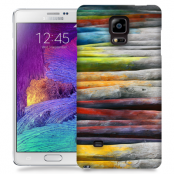 Skal till Samsung Galaxy Note 4 - Färgade stockar