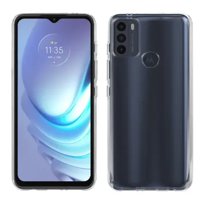 Krusell Soft Skal Motorola Moto G50  - Transparent