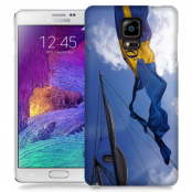 Skal till Samsung Galaxy Note 4 - Hissad flagga