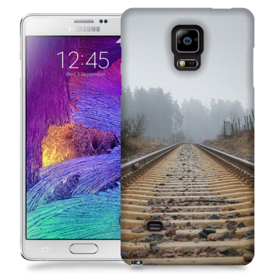 Skal till Samsung Galaxy Note 4 - Järnvägsspår