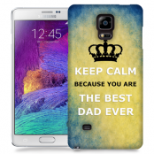 Skal till Samsung Galaxy Note 4 - Keep Calm - Best dad