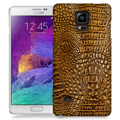 Skal till Samsung Galaxy Note 4 - Krokodilskinn