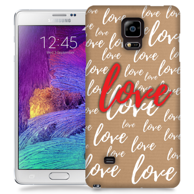 Skal till Samsung Galaxy Note 4 - Love