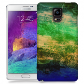 Skal till Samsung Galaxy Note 4 - Målning - Grön