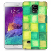Skal till Samsung Galaxy Note 4 - Målning - Rutor