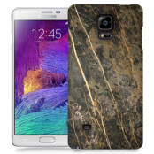 Skal till Samsung Galaxy Note 4 - Marble - Brun