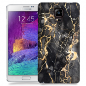 Skal till Samsung Galaxy Note 4 - Marble - Grå