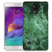 Skal till Samsung Galaxy Note 4 - Marble - Grön