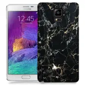 Skal till Samsung Galaxy Note 4 - Marble - Svart