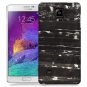 Skal till Samsung Galaxy Note 4 - Marble - Svart