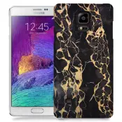 Skal till Samsung Galaxy Note 4 - Marble - Svart