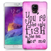 Skal till Samsung Galaxy Note 4 - Only Fish Pink