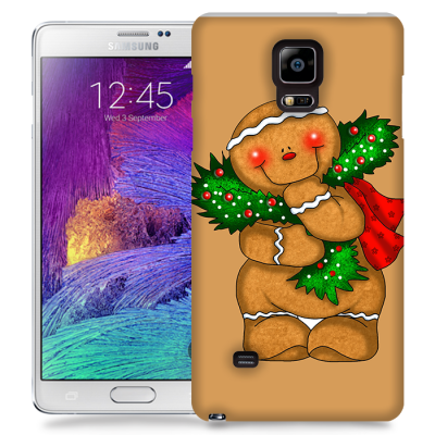 Skal till Samsung Galaxy Note 4 - Pepparkaksgubbe