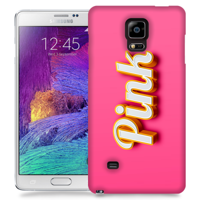 Skal till Samsung Galaxy Note 4 - Pink - Rosa