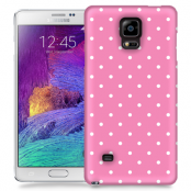 Skal till Samsung Galaxy Note 4 - Polka - Lila