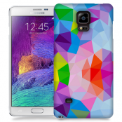 Skal till Samsung Galaxy Note 4 - Polygon - Flerfärgad