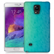 Skal till Samsung Galaxy Note 4 - Prismor - Grön