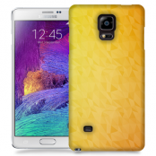 Skal till Samsung Galaxy Note 4 - Prismor - Gul