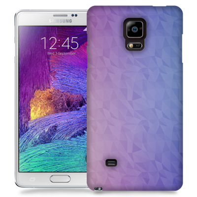 Skal till Samsung Galaxy Note 4 - Prismor - Lila