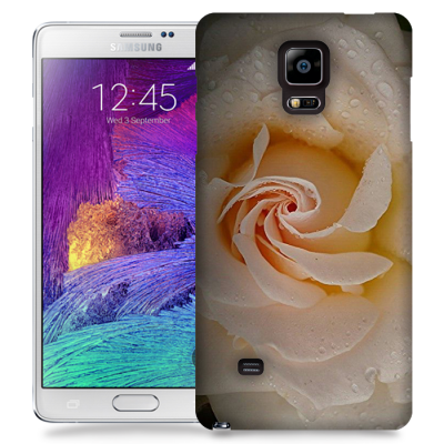 Skal till Samsung Galaxy Note 4 - Ros persika