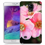 Skal till Samsung Galaxy Note 4 - Rosa blommor