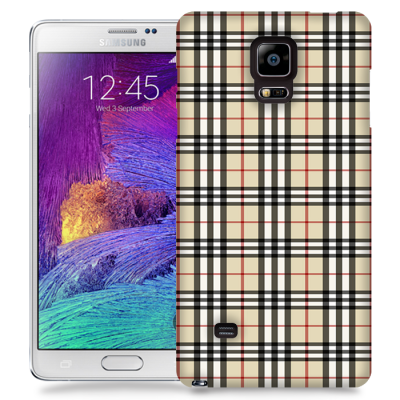 Skal till Samsung Galaxy Note 4 - Rugit - Beige
