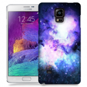 Skal till Samsung Galaxy Note 4 - Rymden - Lila/Blå