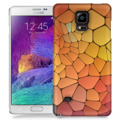 Skal till Samsung Galaxy Note 4 - Skifferstenar - Gul