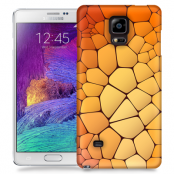 Skal till Samsung Galaxy Note 4 - Skifferstenar - Orange