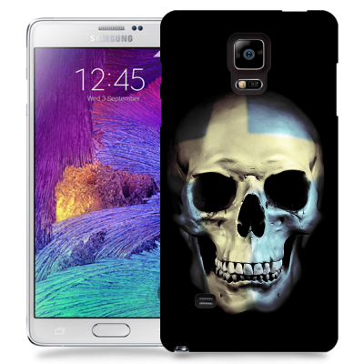 Skal till Samsung Galaxy Note 4 - Swedish Skull