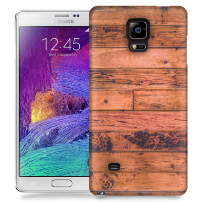 Skal till Samsung Galaxy Note 4 - Trägolv