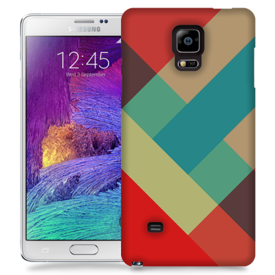 Skal till Samsung Galaxy Note 4 - Vinklar - Retro