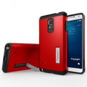 SPIGEN Tough Armor Skal till Samsung Galaxy Note 4 (Röd)