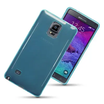 Terrapin Flexicase Skal till Samsung Galaxy Note 4 (Blå)