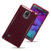 Terrapin Flexicase Skal till Samsung Galaxy Note 4 (Röd)